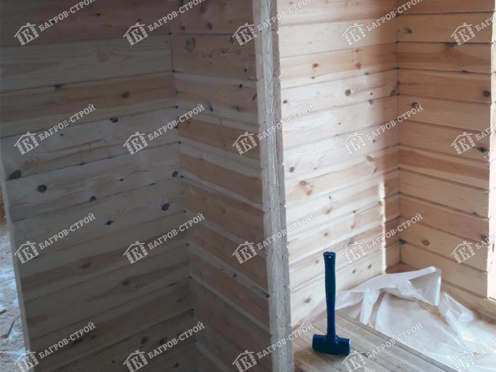 Дом из бруса 7х9 Салтан, Тульская обл., Веневский р-он, дер. Сетка