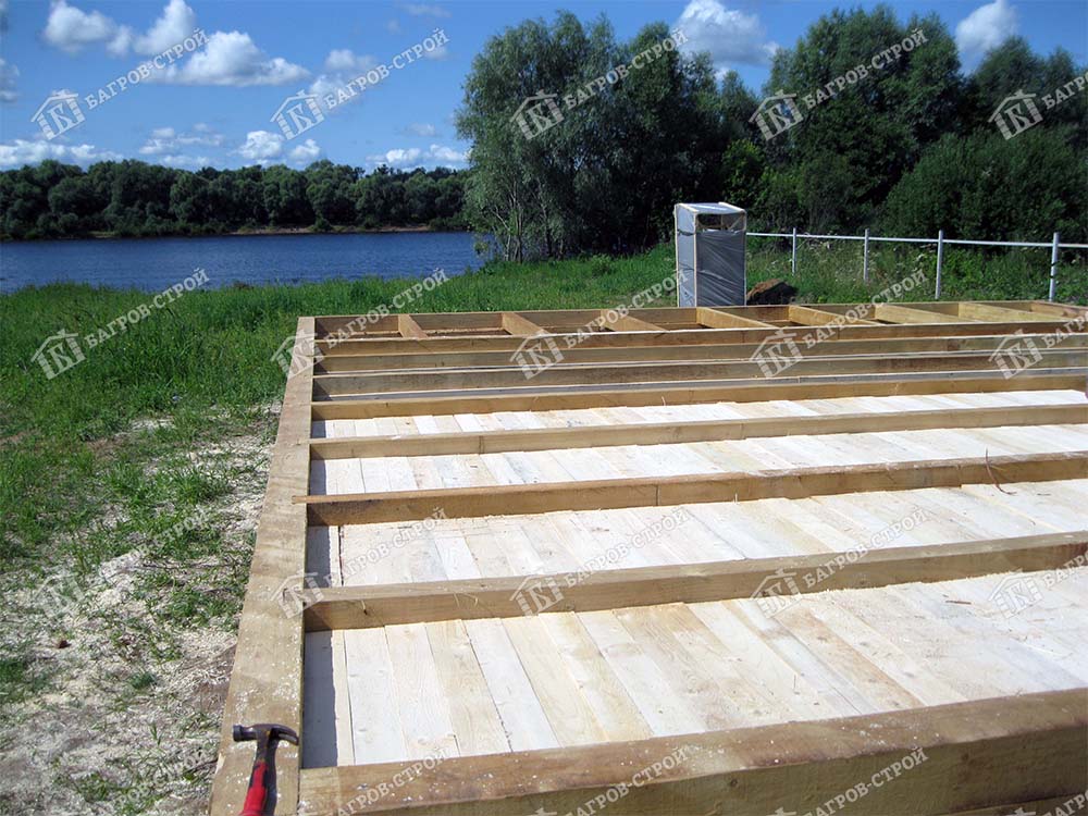 Дом из бруса 8х9 Бахтияр, Новгородская обл., Парфинский р-н, д. Хмелево