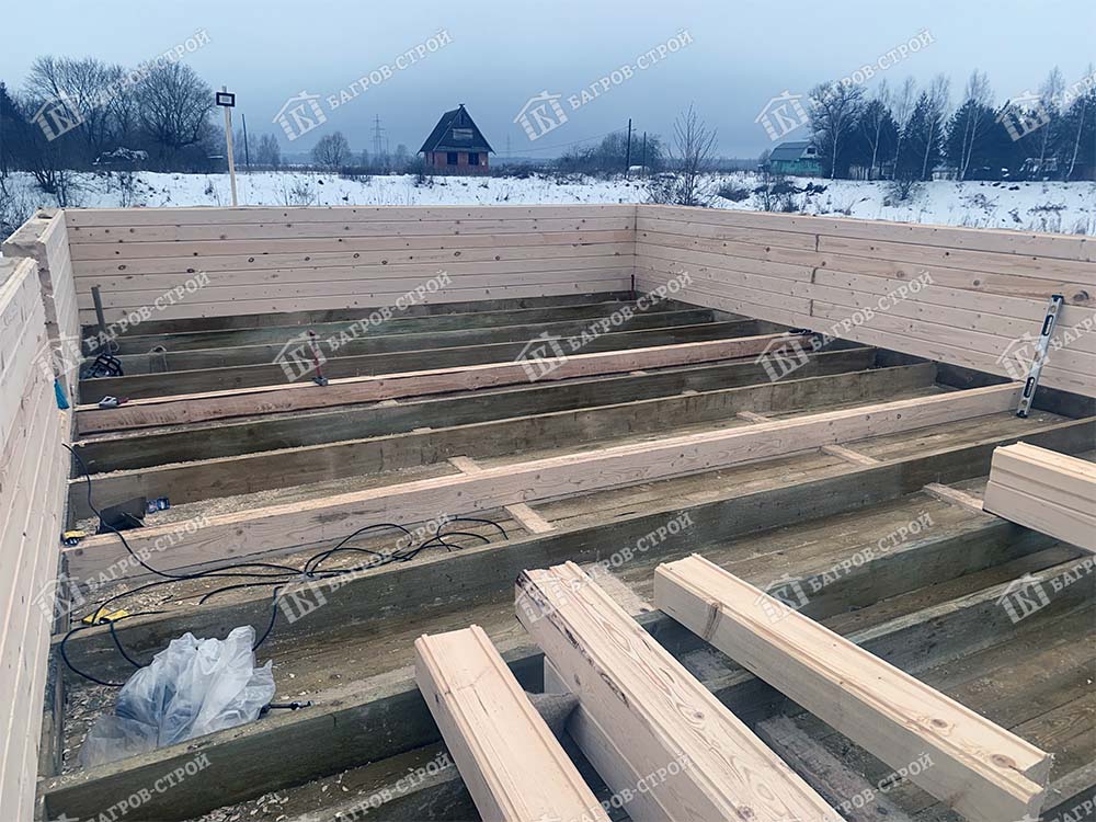 Дом из бруса 8х9 Игнат, Московская область, Дмитровский р-он