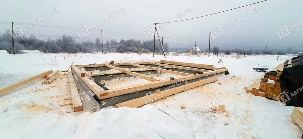 Дом из бруса 7х7 Гостимир, Вологодская область, Усть-Кубинский район