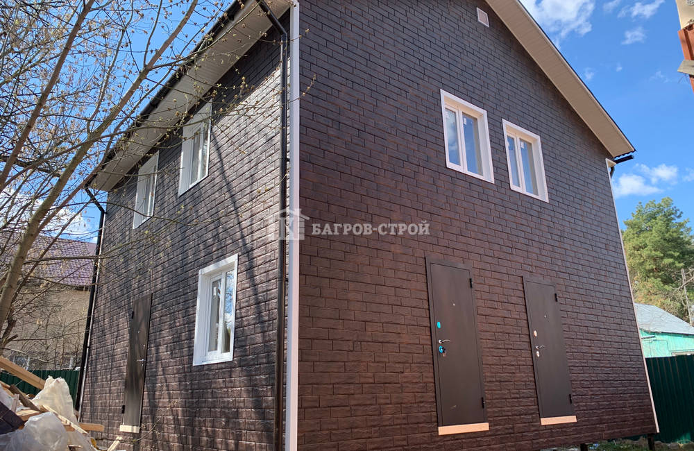 Каркасный дом 8х8 Христофор, Московская область, Ленинский р-он