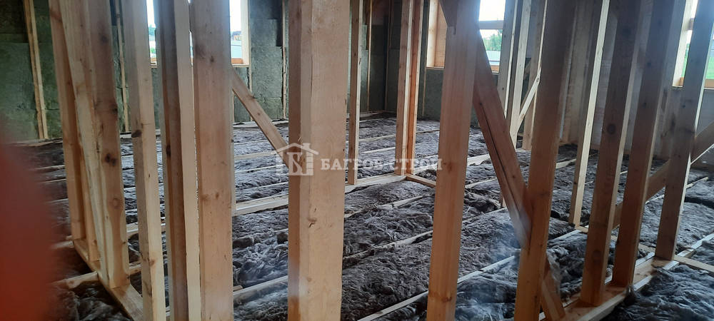 Каркасный дом 8х11 Тихомир, Новгородская область