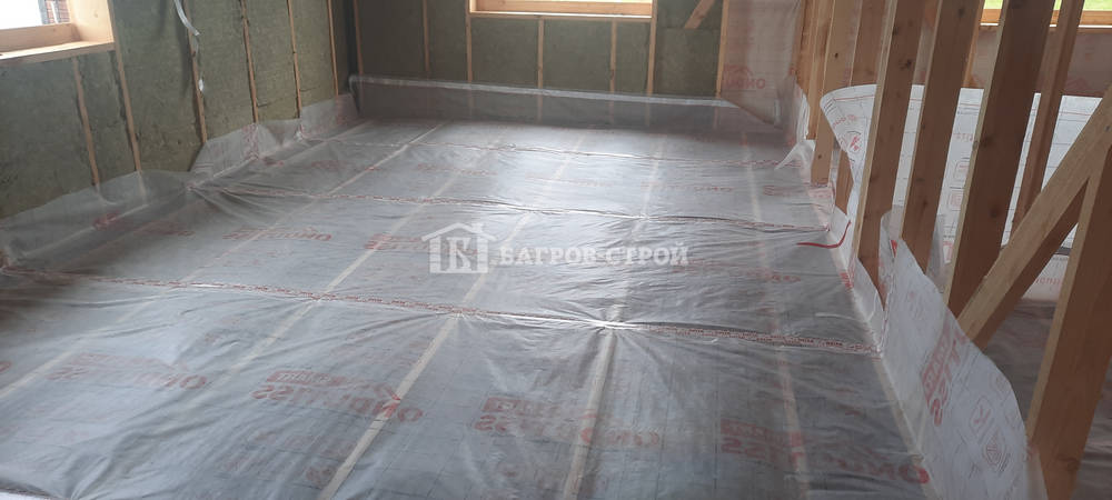 Каркасный дом 8х11 Тихомир, Новгородская область