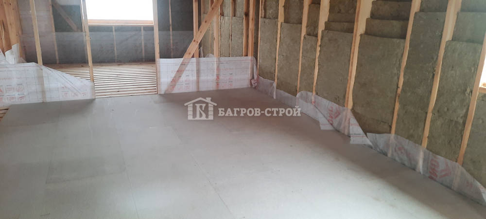 Каркасный дом 8х11 Тихомир, Новгородская область