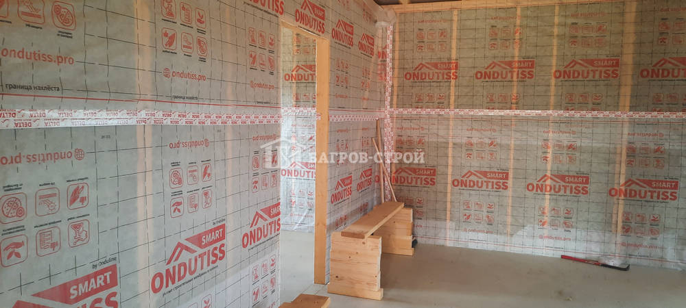 Каркасный дом 8х11 Тихомир, Новгородская область