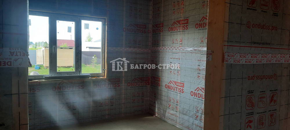 Каркасный дом 8х11 Тихомир, Новгородская область