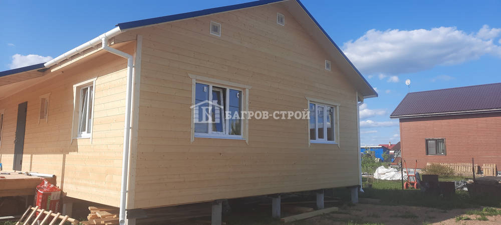 Каркасный дом 8х11 Тихомир, Новгородская область