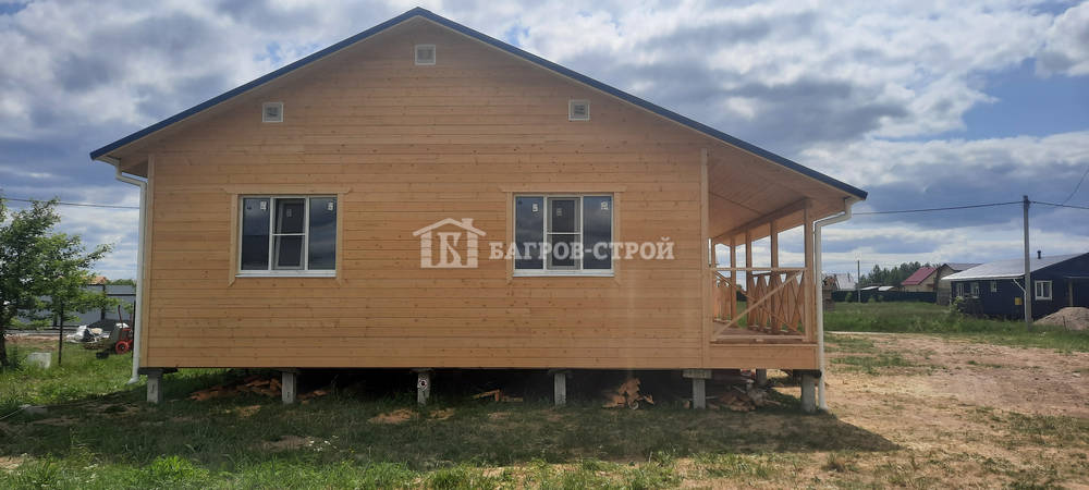 Каркасный дом 8х11 Тихомир, Новгородская область