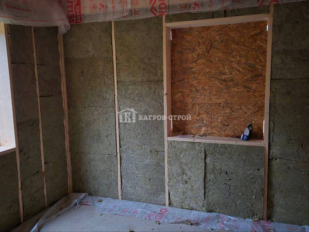 Каркасный дом 8х10, Ленинградская обл. Красносельский район