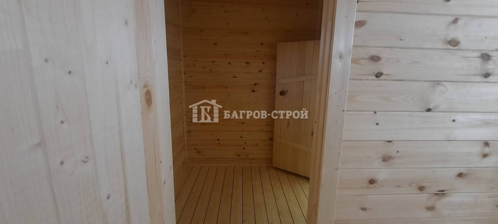 Баня брусовая 4х4.5 м. с террасой 1.5х4.0м, Тверская обл., Кимрский р-н.