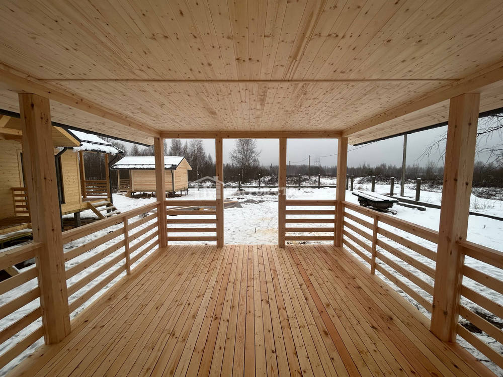 Каркасная беседка 4х5, Тверская обл., Кимрский р-н.