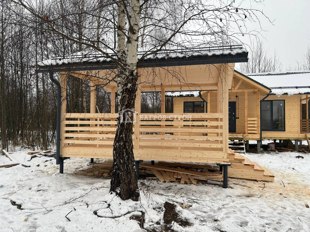 Каркасная беседка 4х5, Тверская обл., Кимрский р-н.